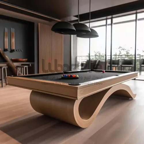 طاولة بلياردو 🎱 خشبية بتصميم راقي جدٱ فقط لدى اليو