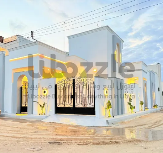 فيلا ارضية واجهتين تشطيب حديث بأدق التفاصيل❤️✨