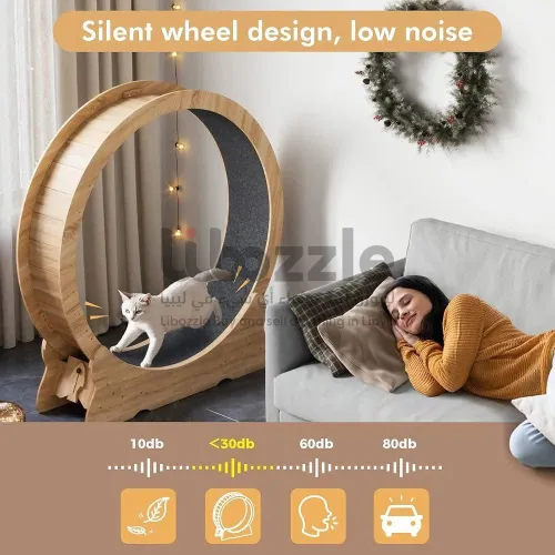 دولاب القطط 🐈🐈‍⬛ الخشبي لعبة مميزة وجميلة