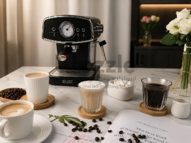 مكينة قهوة من ENZO ☕👌