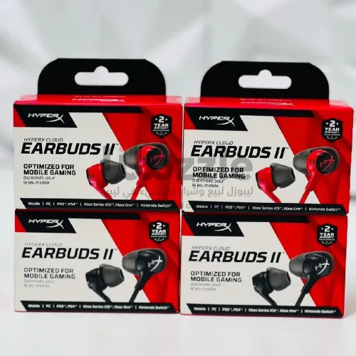 سماعة هايبر EARBUDS II التي تعمل علي كل الاجهزة 🎧