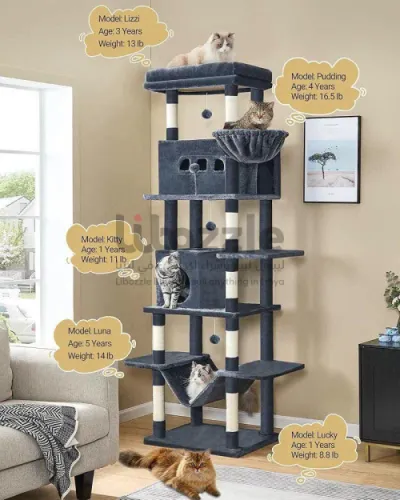 لعبة قطط 🐈🐈‍⬛ XL ارتفاع 2 متر