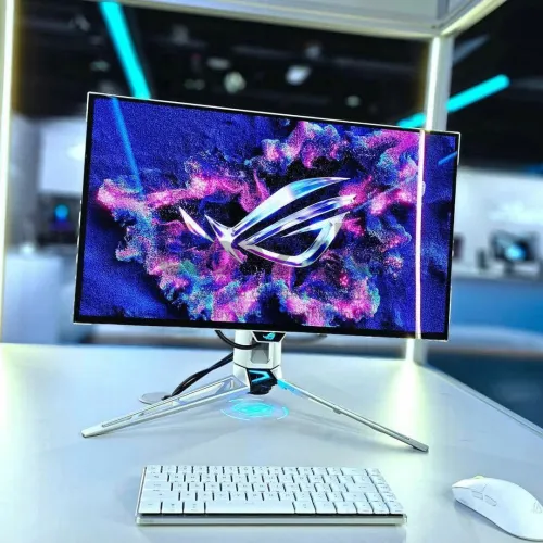 أسرع شاشة قيمنق OLED في العالم PG27AQWP-W من ROG
