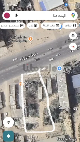 ارض للايجار