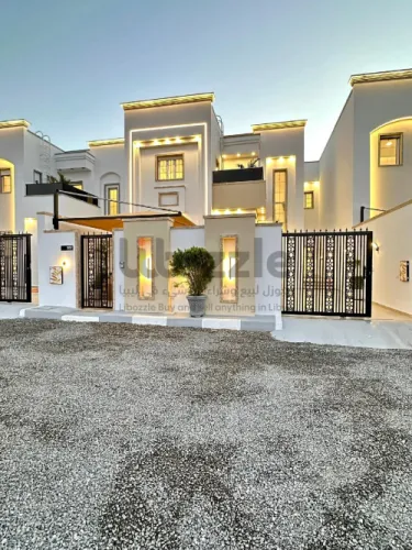 فيلا من طابقين – نظام حائر)  بتصميم ممتاز