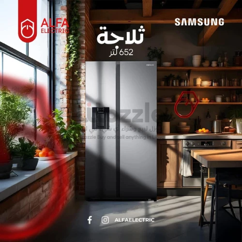 سيدة ثلاجات سامسونج بسعة 652