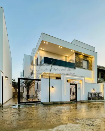 فيلا من طابقين وملحق دوبلكس تشطيب عصري 2026🤩