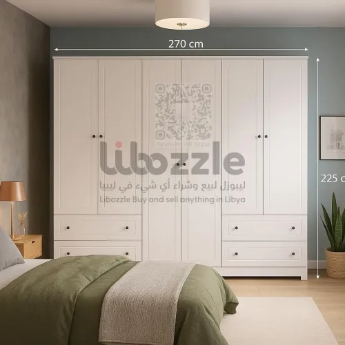 ✨ دولاب يجمع الذوق الرفيع والعملية في تصميم واحد ✨