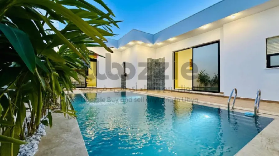 فيلا أرضيه بلحوض السباحه 🌊أقوه عروض 2026 تشطيب VIP