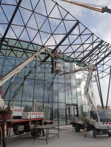 سله ورافعه للايجار اي ارتفاع موجود