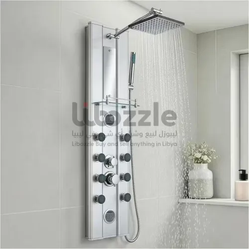 صمام دش بتصميم من الألومنيوم من tectake 402117 مزو