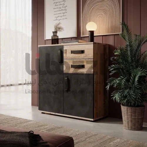 خزانة 2 باب + 2 درج   موديل  Mosso  2