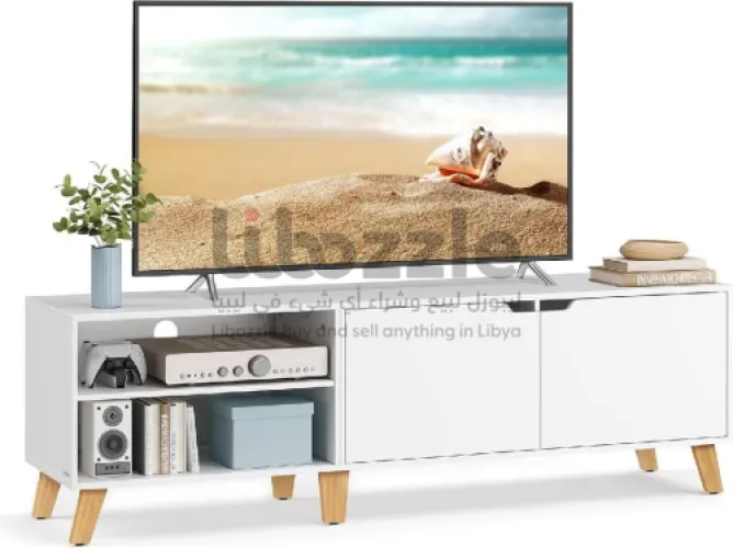 طاولة TV خشبية مقاس 160 سم 🤍