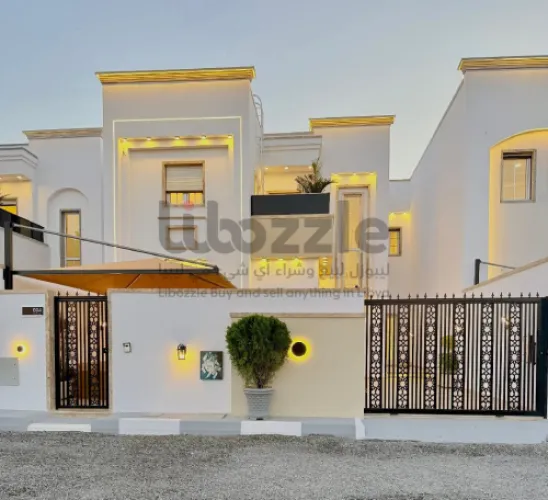 فيلا  واجهتين تشطيب حديث 2026