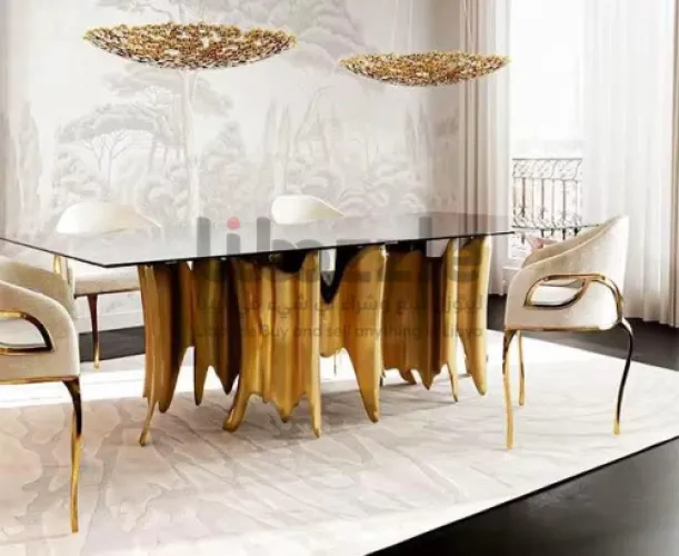 طاولة طعام فاخرة إيطالية 🇮🇹