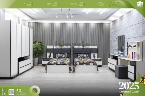 غرفة نوم فردية بتصميم يتناسب كل ذوق