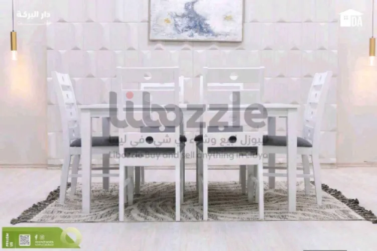 طاولة أكل مميزه 🍽️ مصنوعـة بأجود انواع الخشب 👌