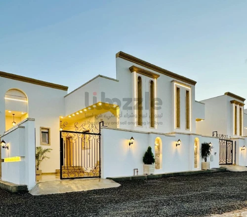 فيلا ارضية تشطيب حديث