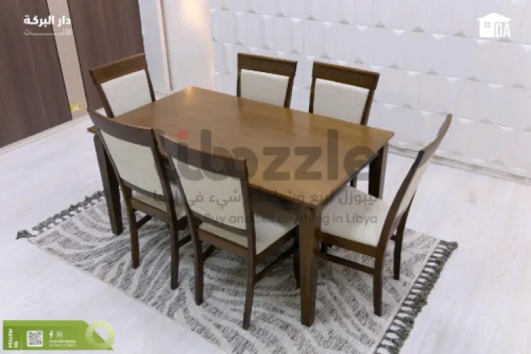 طاولة أكل مميزه 🍽️ مصنوعـة بأجود انواع الخشب 👌