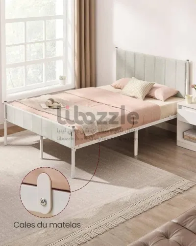 سرير فردي الحجم الكبير مقاس 140*200 سم