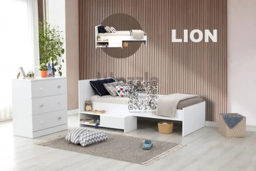 🛏️ سرير فردي شبابي أنيق ومميز! 🛏️