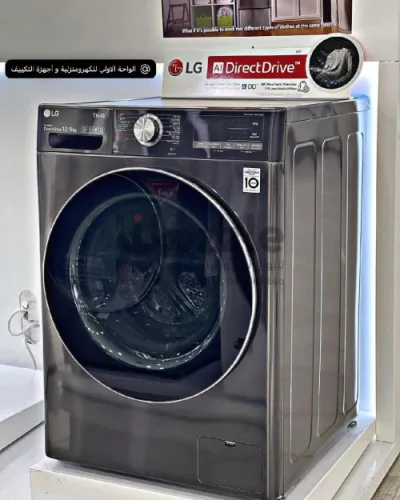 الغسالة من LG بالمجفف حجم 9 كيلو