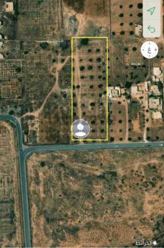 قطعه ارض جانب مطار طرابلس الدولي