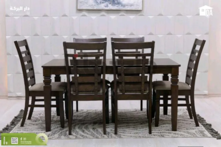 طاولة أكل مميزه 🍽️ مصنوعـة بأجود انواع الخشب 👌