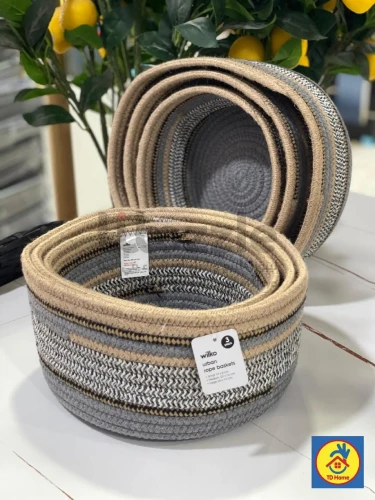 سلة حجم كبير 3 قطع ماركة wilko الإنجليزية 🇬🇧