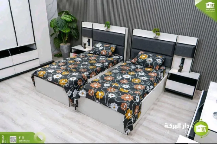 غرفة نوم فردية بتصميم يتناسب كل ذوق 👌