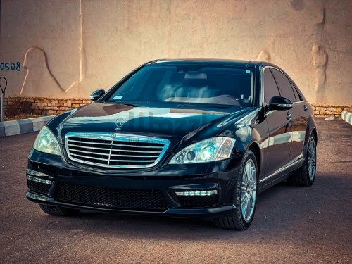 مرسيدس s550 بمحرك M273 جمرك برساله مفتوحه