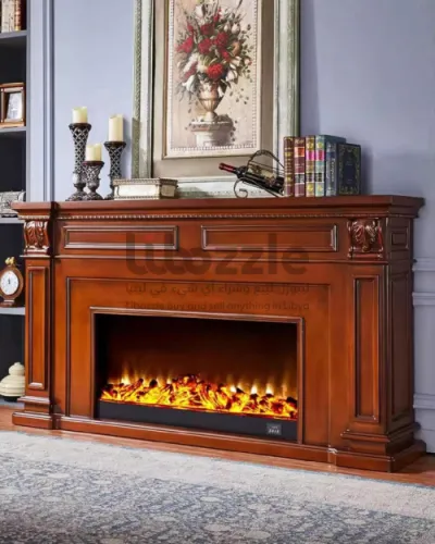 مدفأة حجم كبير  خشب طبيعي ذو جودة عالية