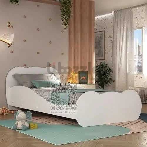 سرير الغيمة – الأبيض   ☁️🛏️