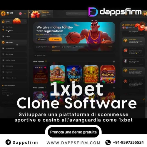 Global-Ready Sports Betting Platform – Launch With 1XBet Clone Script