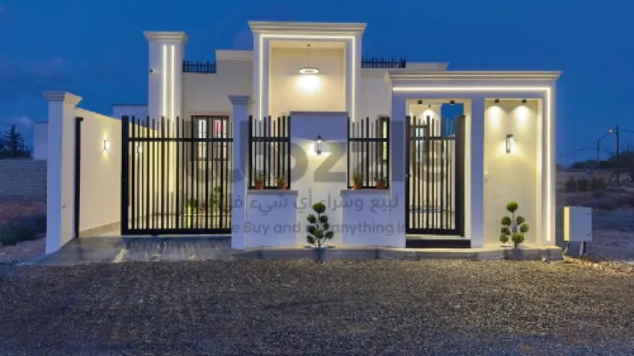 فيلا أرضية في موقع ممتاز وقريب من كل الخدمات