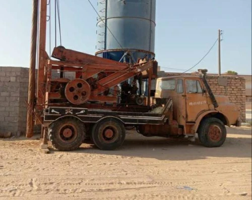 شاحنه صوندا لحفر الأبار