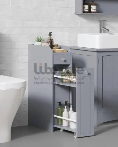 دولاب حمام لاصحاب المساحات الضيقة 💙