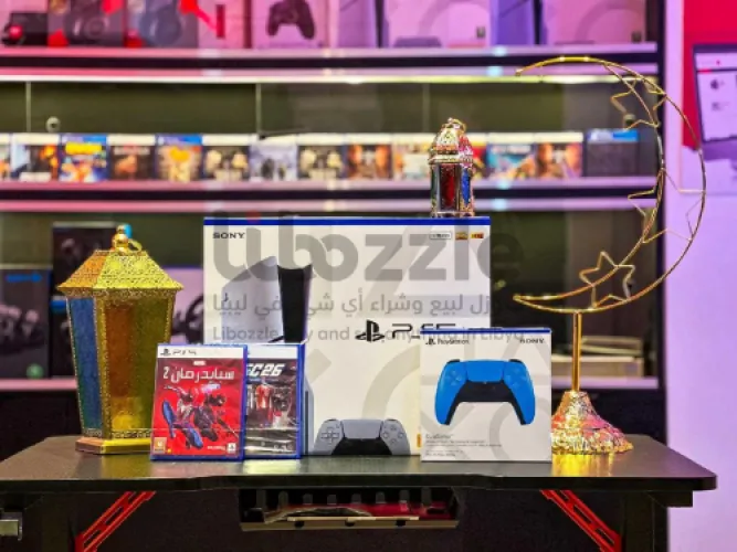 جهاز بلايستيشن 5 سلم بنسخته الاوروبية 🦹🏻