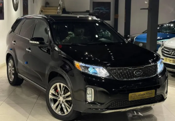 كيا سرينتو 2015 فل  رقم واحد sx