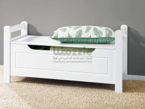 صندوق تخزين العاب للاطفال KMB59-W مع مفصلي