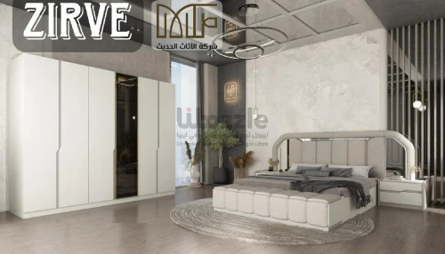 غرفة ZIRVE الزوجية الأنيـــــقة صنعت بجودة ممتازة