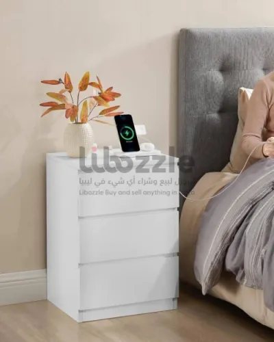 2 كومدينو خشبي  3 ادرج