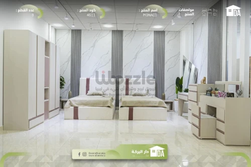 غرفة نوم فرديـــة #MONACO 💫