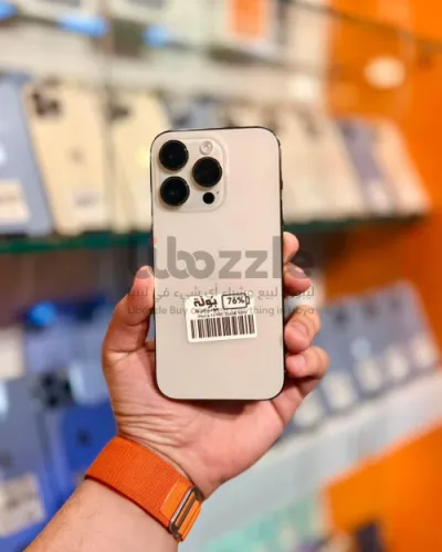 ايفون 14 برو مساحته 256GB مع اللون هذا مش ناقصه شي