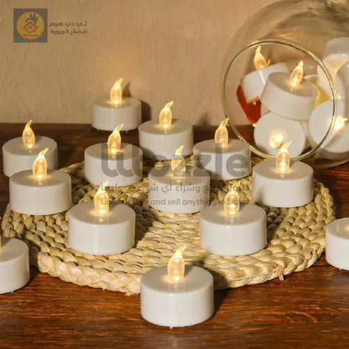 شمع ليد بطاريات 6 قطع ماركة wilko الإنجليزية 🇬🇧