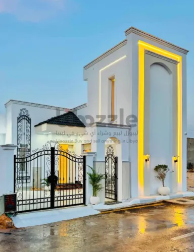 ✨ فيلا أرضية بتصميم يو كلاسيك وتشطيب فاخر جدًا