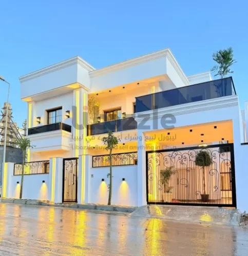 فيلا من طابقين مفصولات تشطيب فاخر جدا وحديث❤️✨