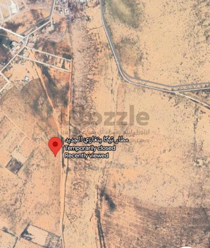 قطعة أرض استثمارية جنب مطار الجديد تيكا