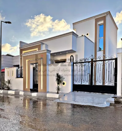 فيلا ارضيه بتصميم عصري وفاخر نيو كلاسيك 2026  ..