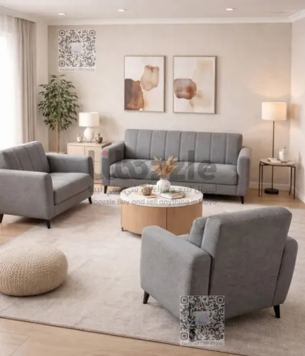صالون ينفتح سرير + يحتوي على مساحة تخزين 🛏️📦
